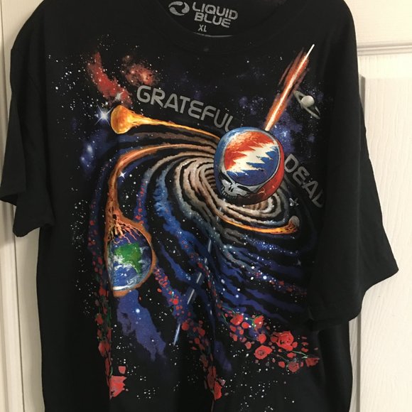 New Grateful Dead Steal Your Orbit Vintage T Shirt XL Box LB1 - Picture 4 of 5
